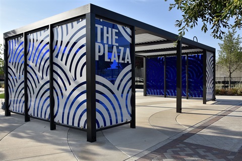 The Plaza gazebo.JPG